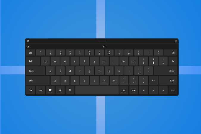 Cómo habilitar y personalizar el nuevo teclado en pantalla en Windows 11