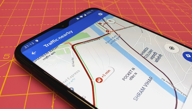 Cómo predecir el tráfico en Google Maps para Android