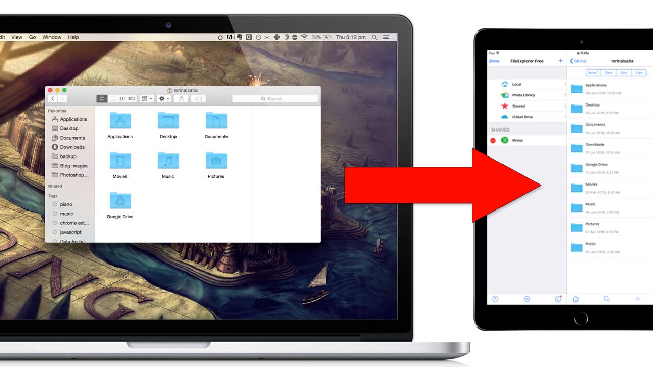 Cómo transmitir videos de Mac a iPad / iPhone