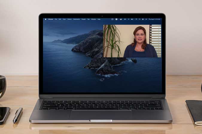 Cómo ver un video en la imagen en el modo de imagen en Mac