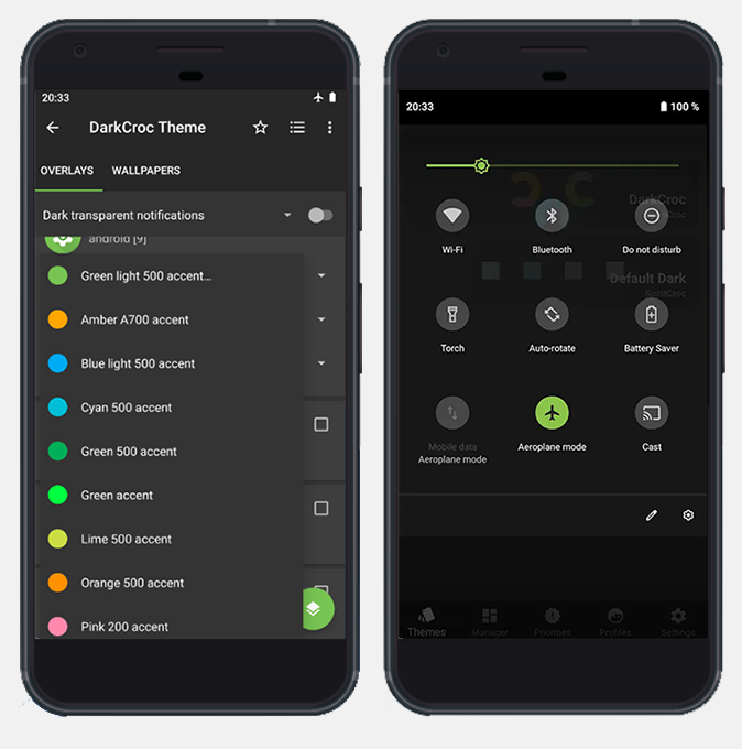 Darkcroc change accent colors system wide with this app