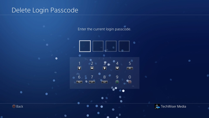 put a password on PS4- login passcode