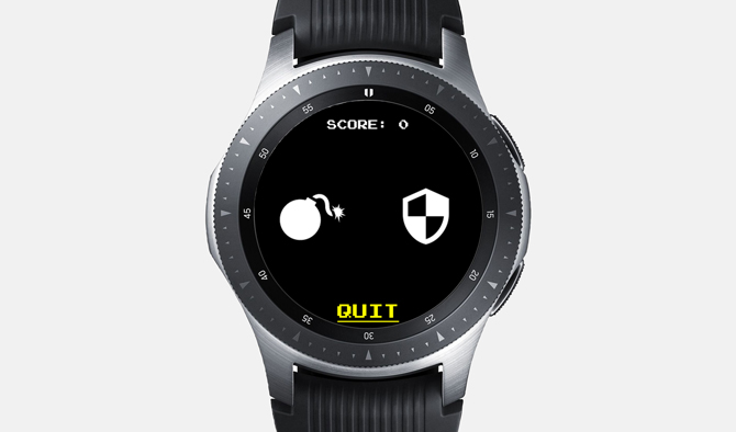 Best Galaxy Watch Games- Don't Tap