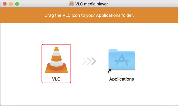 add vlc to applications folder