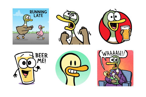 fowl language stickers - Top iMessage Stickers