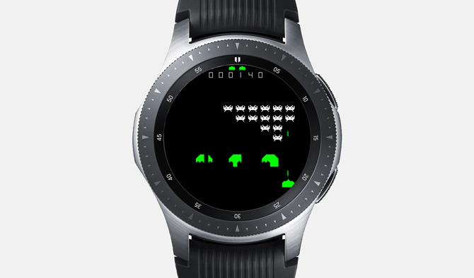 Best Galaxy Watch Games- Gear Invaders