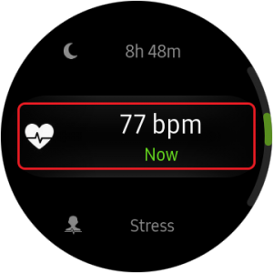 disable auto heart rate monitor- heart rate option