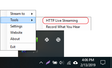 Stream Audio from PC to Android