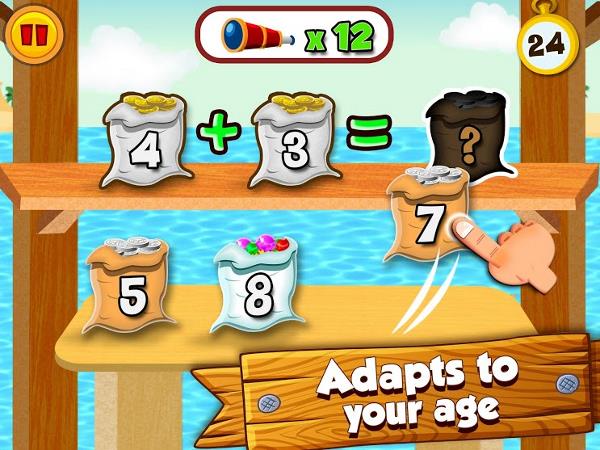 math game app - 04 - Math Land