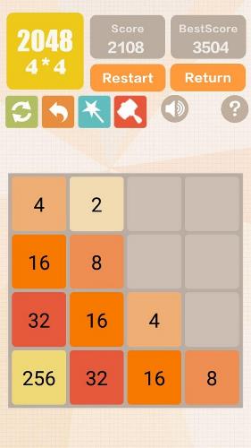 math game app - 12 - 2048 Charm