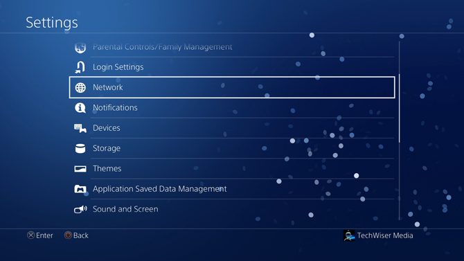 change dns on ps4- Network