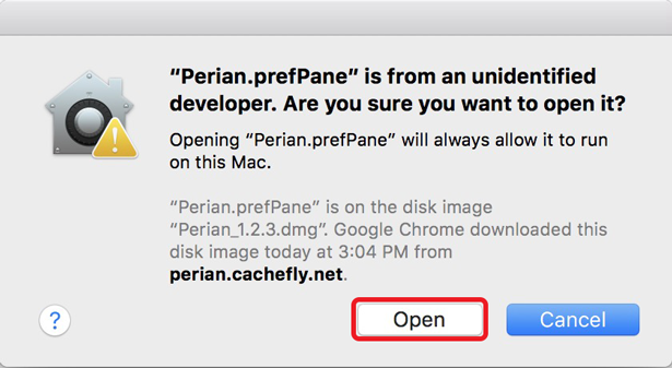 open perian prefpane