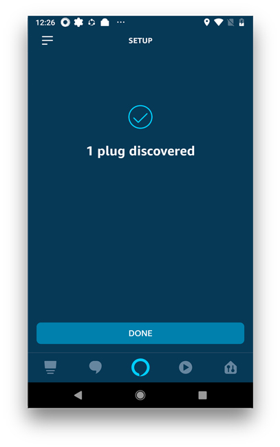 how to set up tp link smart plug with alexa- Plug discovered