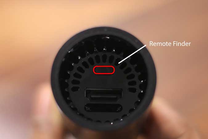 remote finder button