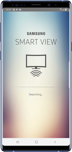 Smart View is used to cast and mirror media content to TV on older samsung models