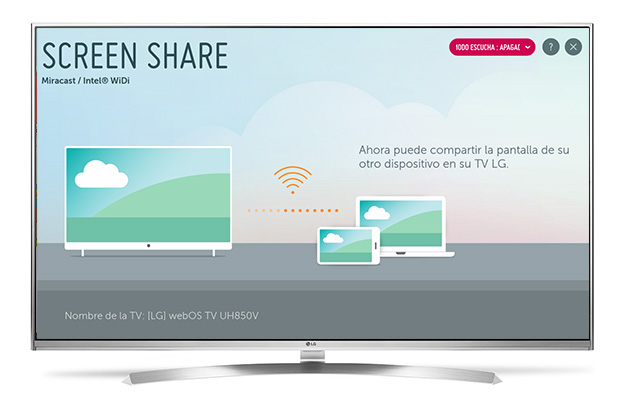 screen mirroring lg smart tv