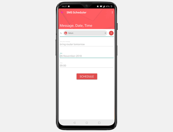 automate text messages- sms scheduler auto sms