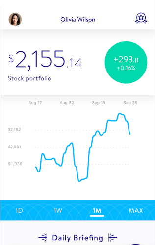 stock market app - Stockpile