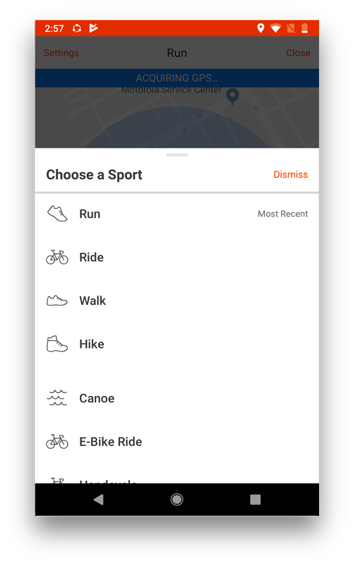 Strava- workout apps for android and ios