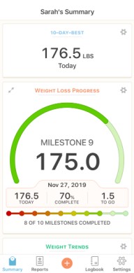 smart weight tracker app
